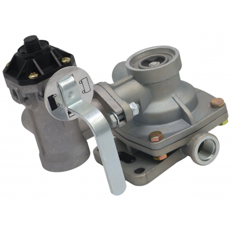 ZAWÓR STERUJĄCY HZS-2 + REGULATOR SIŁY HAMOWANIA 3-ZAKRES D35 D47
